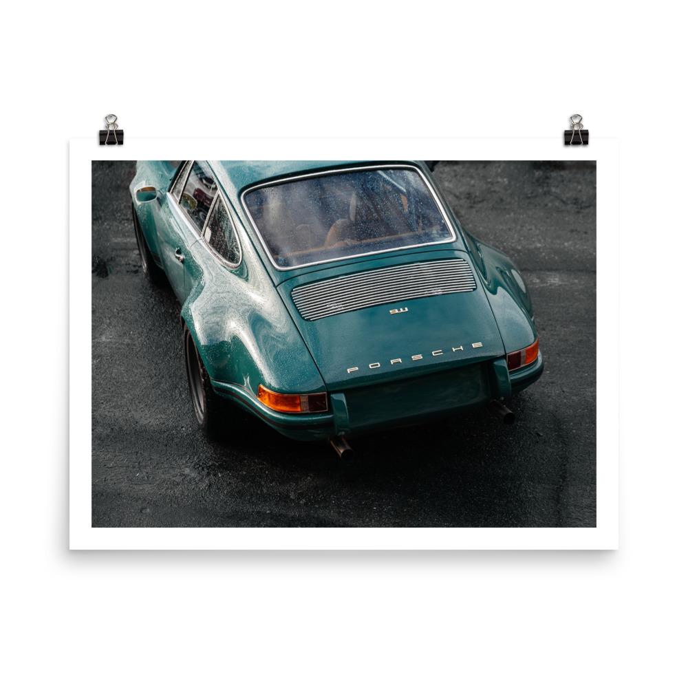 vintage porsche 911, huseyin erturk, car prints, automotive photography