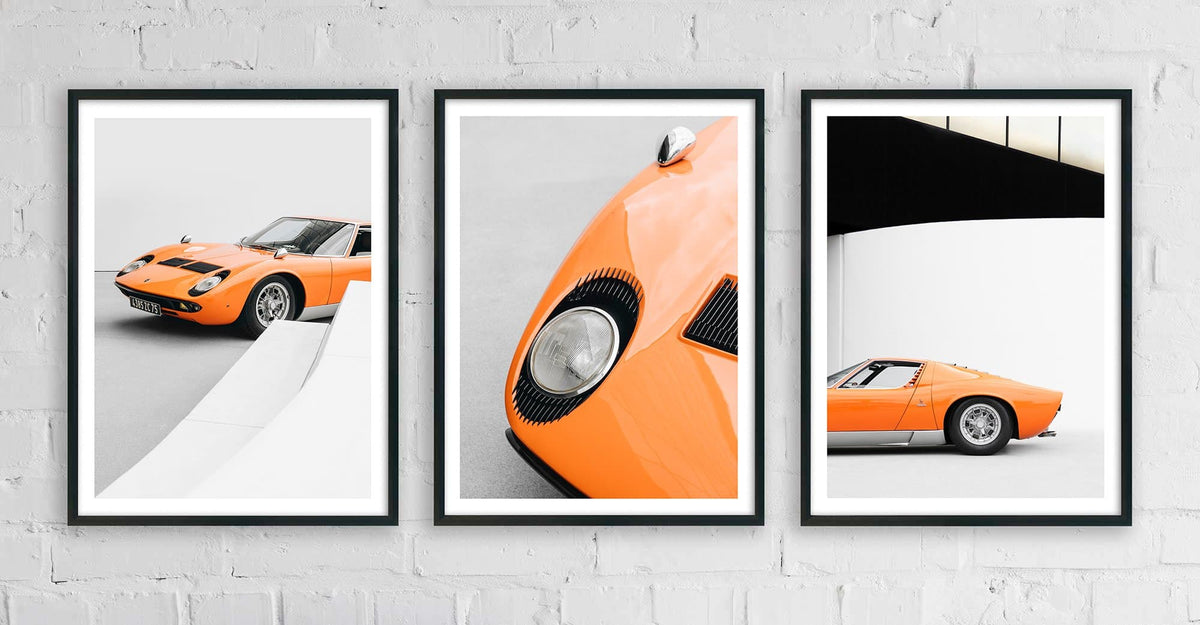 Poster voiture Lamborghini - Fineartsfrance