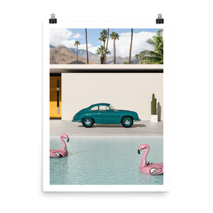 Porsche 356 in Palm Springs