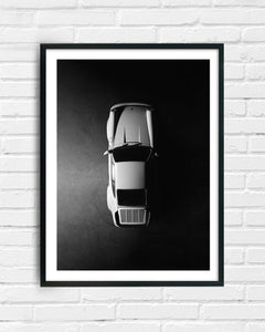 Porsche 911 Turbo Black & White Print