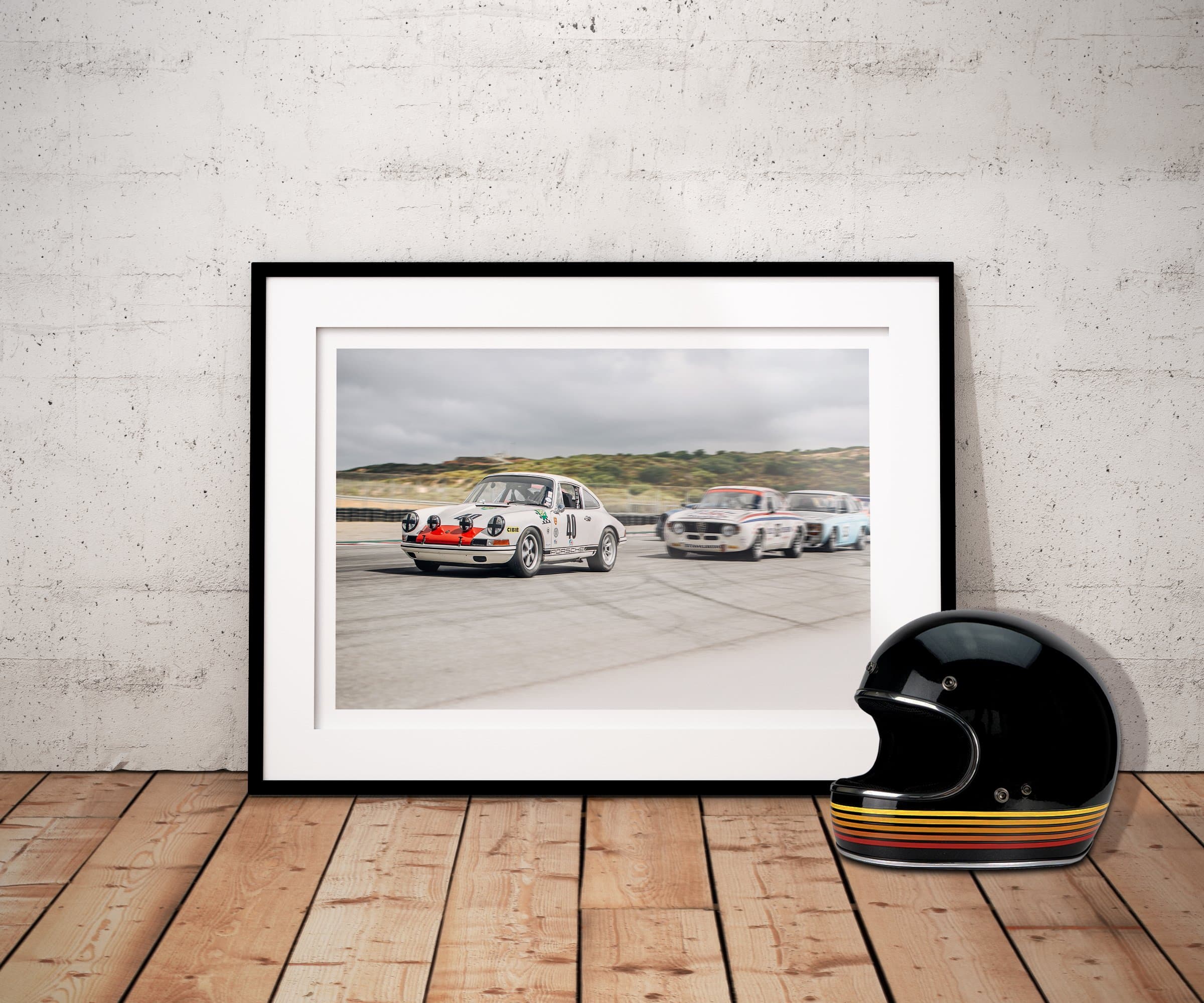 classic porsche 911, racing,  car prints, motorsports, framed prints 