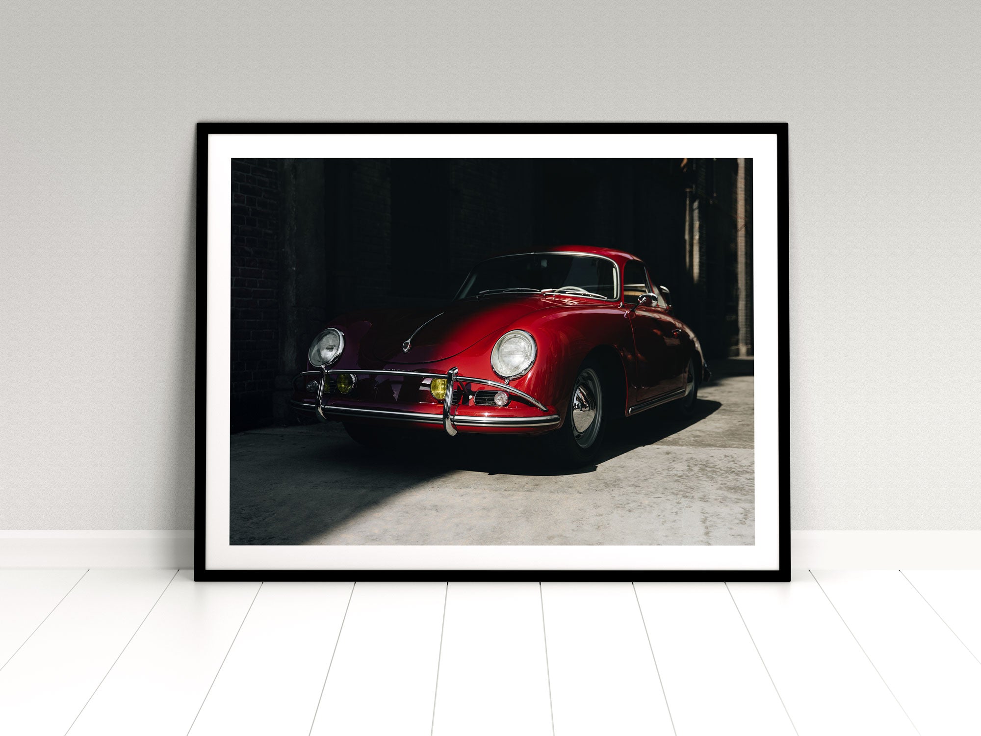 vintage porsche 356, huseyin erturk, car prints, automotive photography